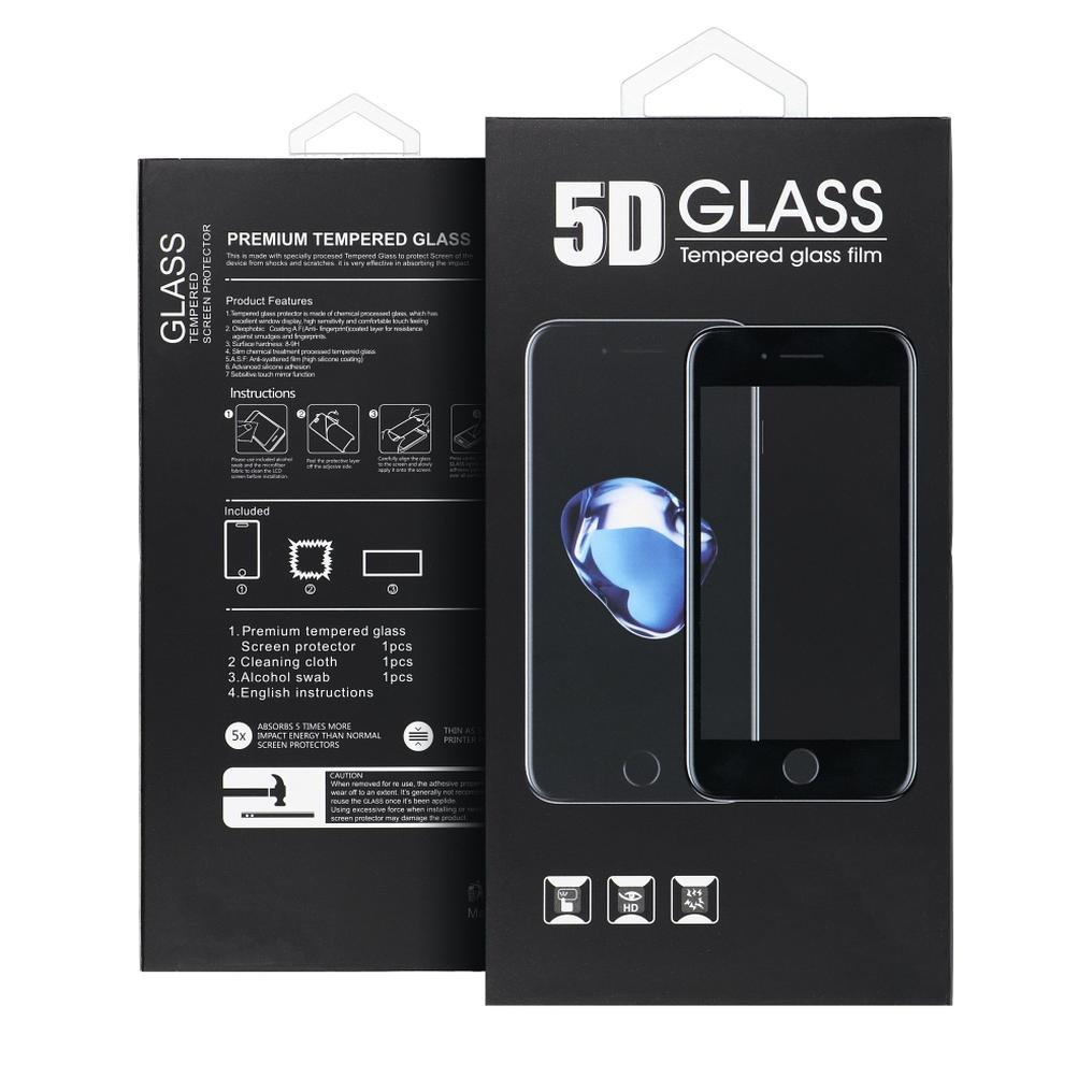 Pellicola protettiva Privacy OEM per schermo Apple iPhone 18 Pro Max, vetro temperato, Full Glue, 5D, nera