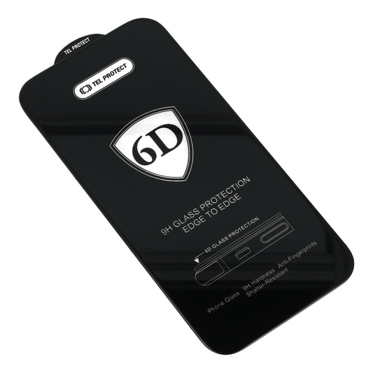 Pellicola protettiva schermo OEM per Samsung Galaxy S26 S942, Vetro temperato, Full Glue, 6D, Nero