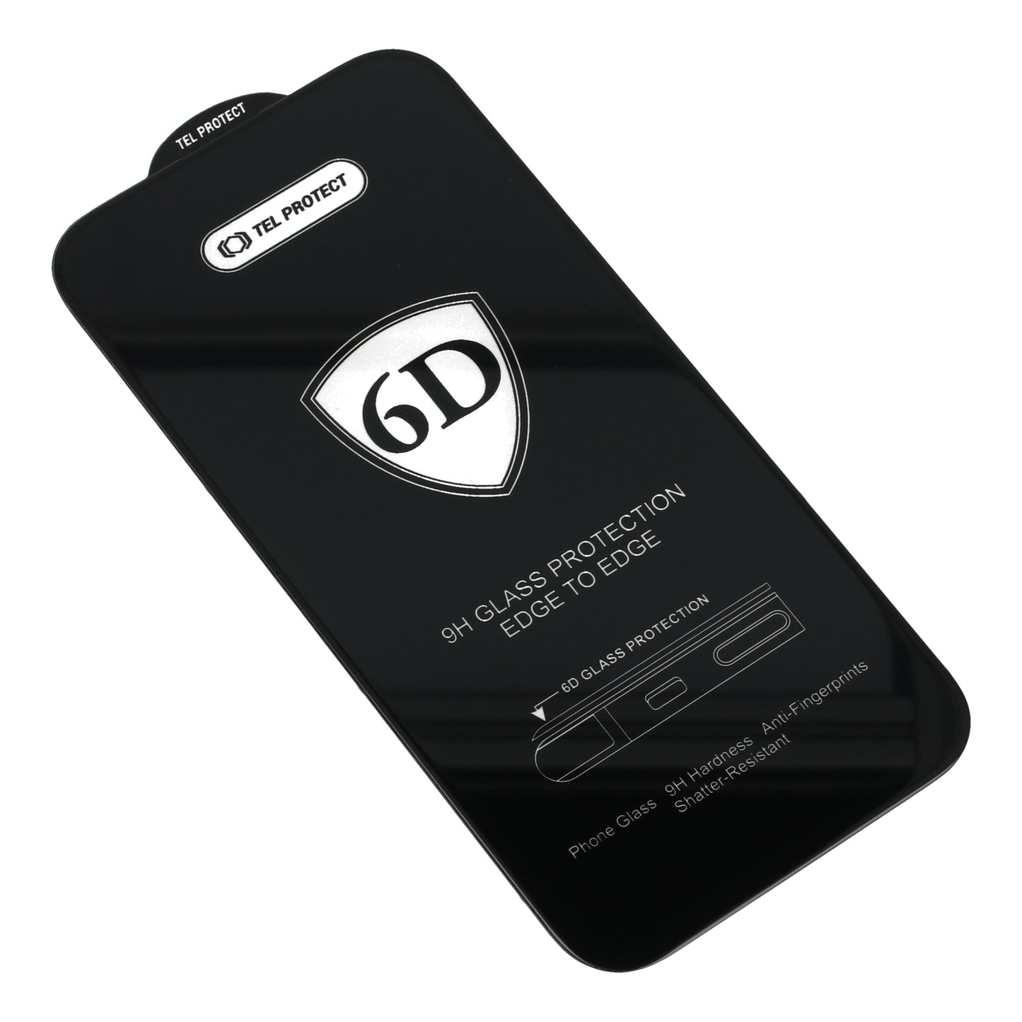 Pellicola protettiva per schermo OEM per Samsung Galaxy S26 Plus S947, Vetro temperato, Colla completa, 6D, Nera