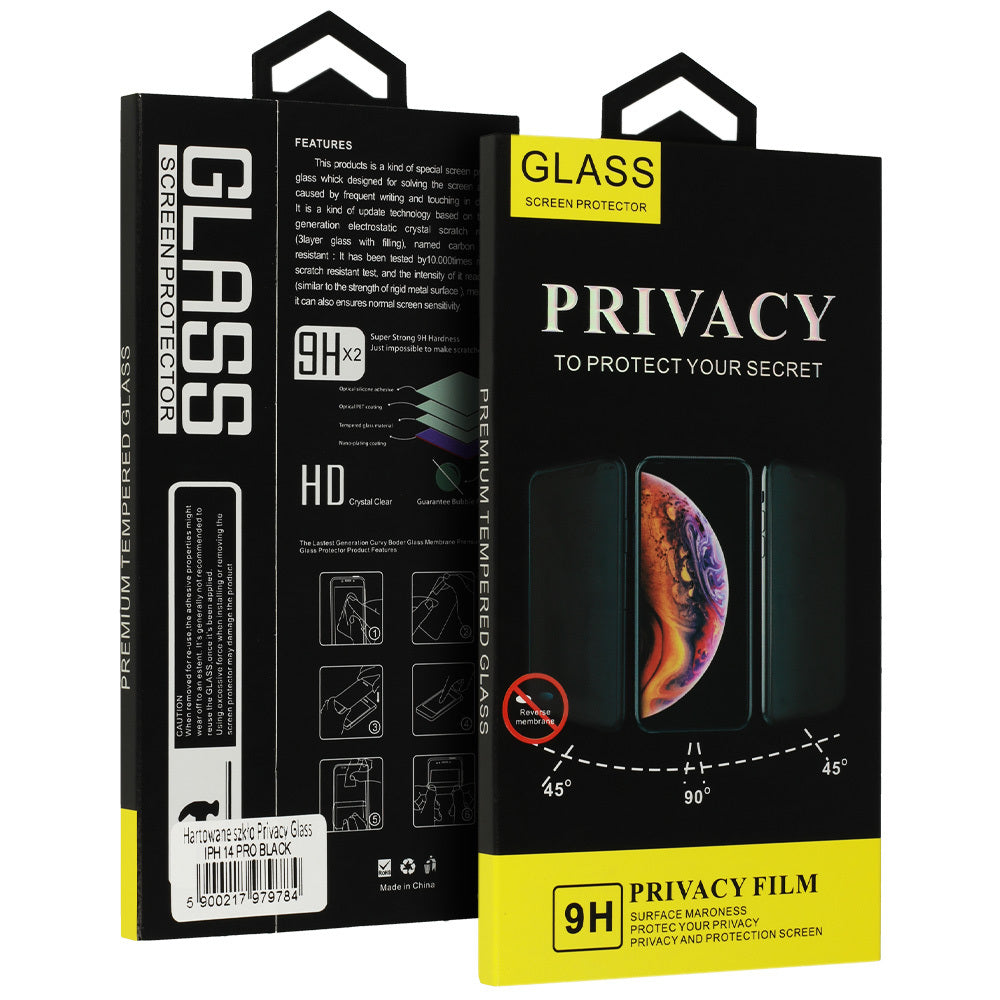 Pellicola protettiva per schermo Privacy OEM Shield Screen per Samsung Galaxy S25 S931, Vetro temperato, Full Glue