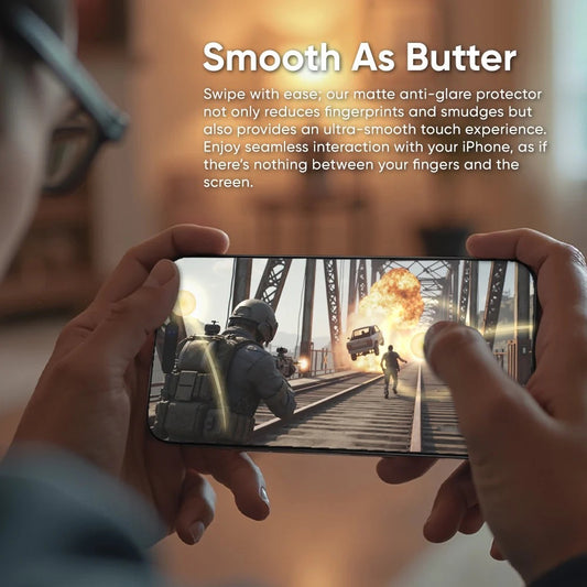 Pellicola Protettiva Schermo Anank 5X Rinforzata Invisibile per Apple iPhone 17, Vetro Temperato, Full Glue, 3D, Nera