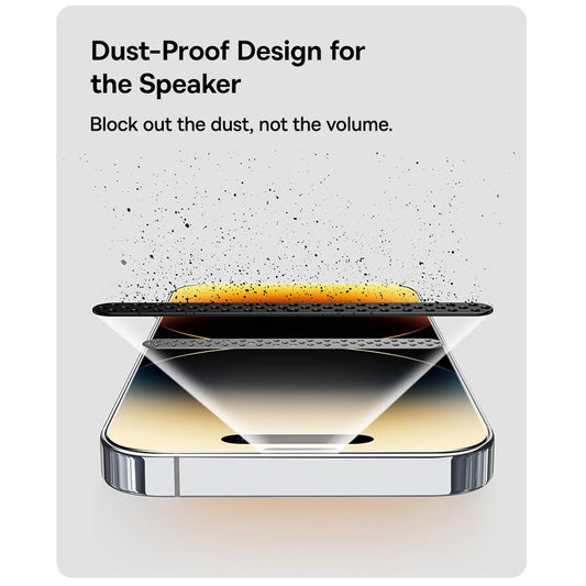 Pellicola Protettiva Schermo Anank 5X Rinforzata per Apple iPhone 17, Vetro Temperato, Full Glue, 2.5D, Nera