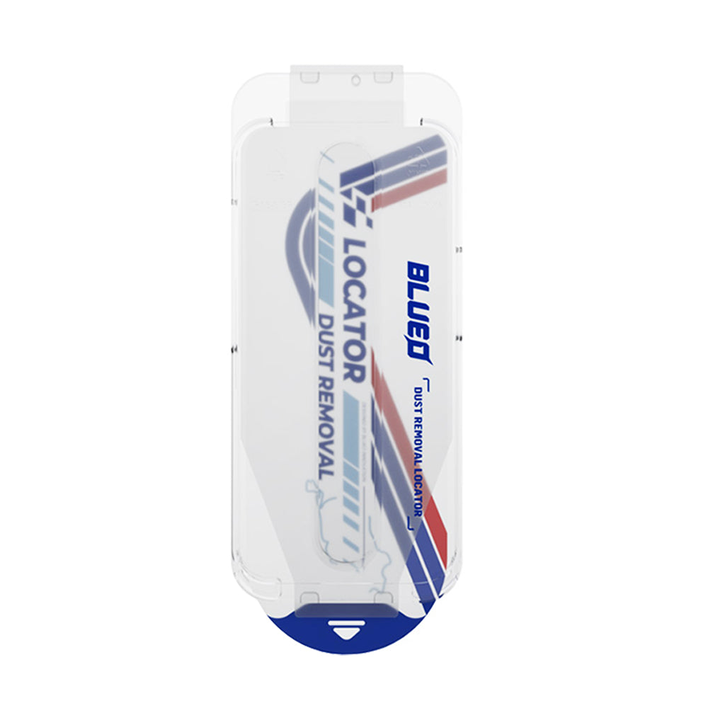 Pellicola protettiva per schermo Blueo Anti-Dust HD Applicator Pro per Apple iPhone 16 Pro, Vetro Temperato, Colla Completa, Nera