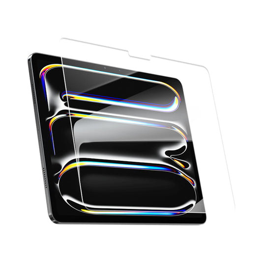 Pellicola protettiva per schermo Blueo Anti-Riflesso HD Applicator Pro per Apple iPad Pro 12.9 (2022), Vetro Temperato, Colla Totale