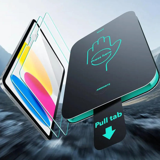 Pellicola Protettiva Schermo ESR Armorite UltraFit per Apple iPad (2025) / (2022), Vetro Temperato, Full Glue, Set 2 pezzi
