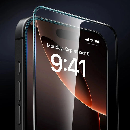 Pellicola protettiva schermo ESR Armorite UltraFit per Apple iPhone 17 Pro Max, Vetro Temperato, Full Glue, Set 3 pezzi