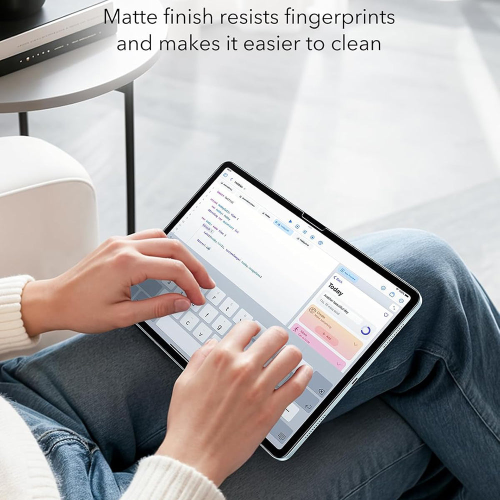 Pellicola protettiva schermo ESR Paper Feel UltraFit per Apple iPad (2025) / (2022), Plastica, Set 2 pezzi