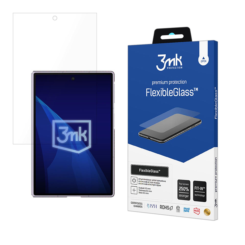 Pellicola protettiva per schermo esterno 3MK FlexibleGlass per Samsung Galaxy Z Fold8 F971, Vetro Flessibile, Colla Completa