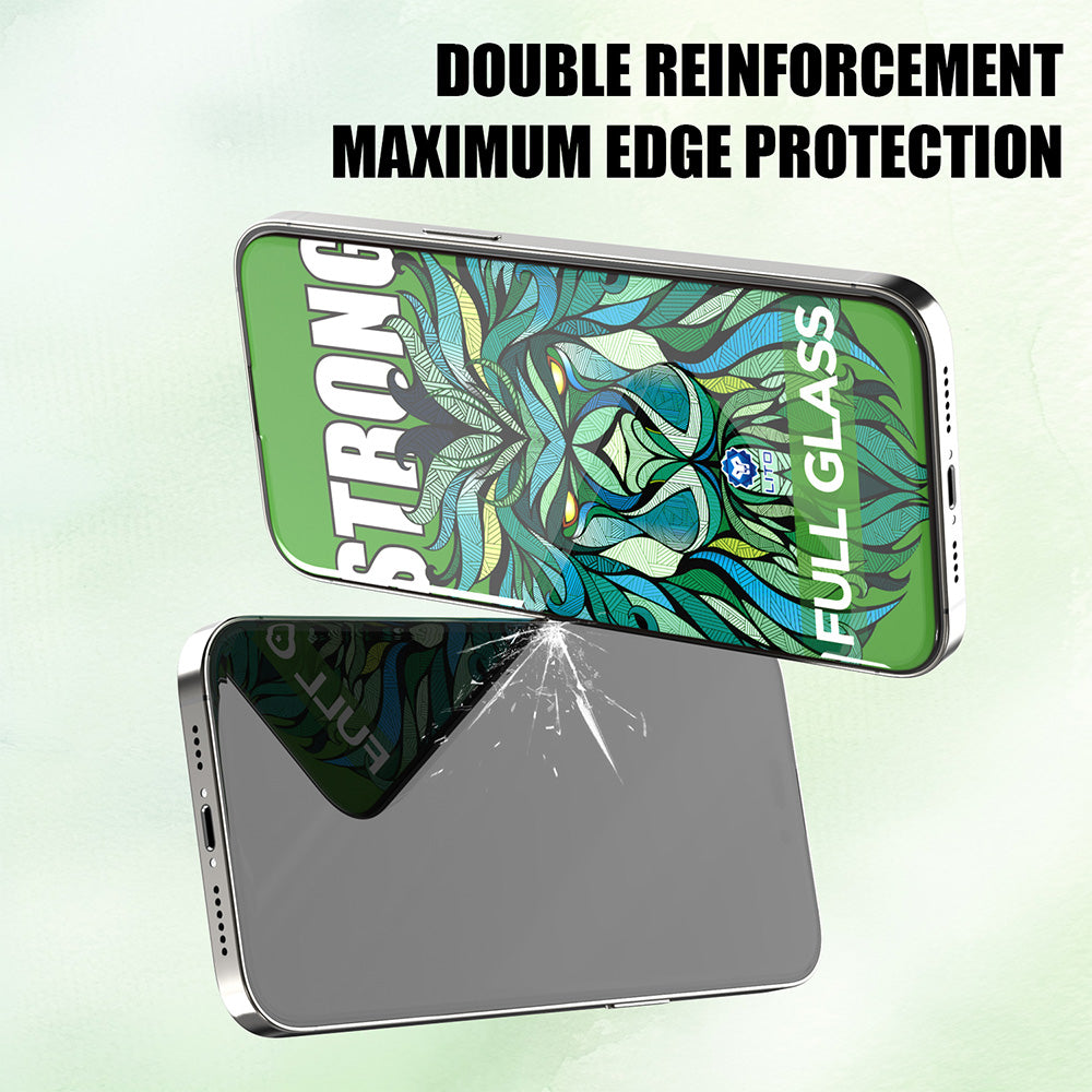 Pellicola Protettiva Schermo Lito D+ Max Strong per Apple iPhone 17 Air, Vetro Temperato, Full Glue, Nera