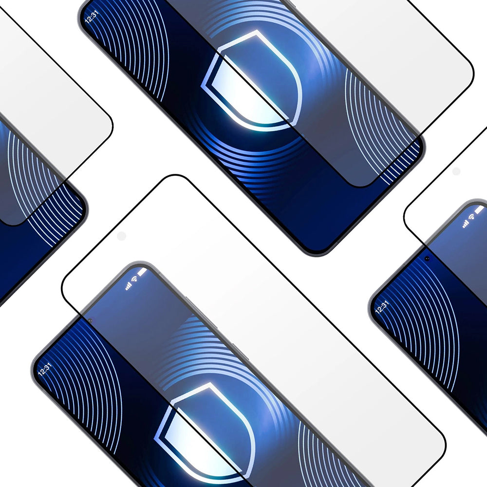 Pellicola Protettiva Schermo Matte 3MK Max per Samsung Galaxy S26 Plus S947, Vetro Temperato, Full Glue, Nera