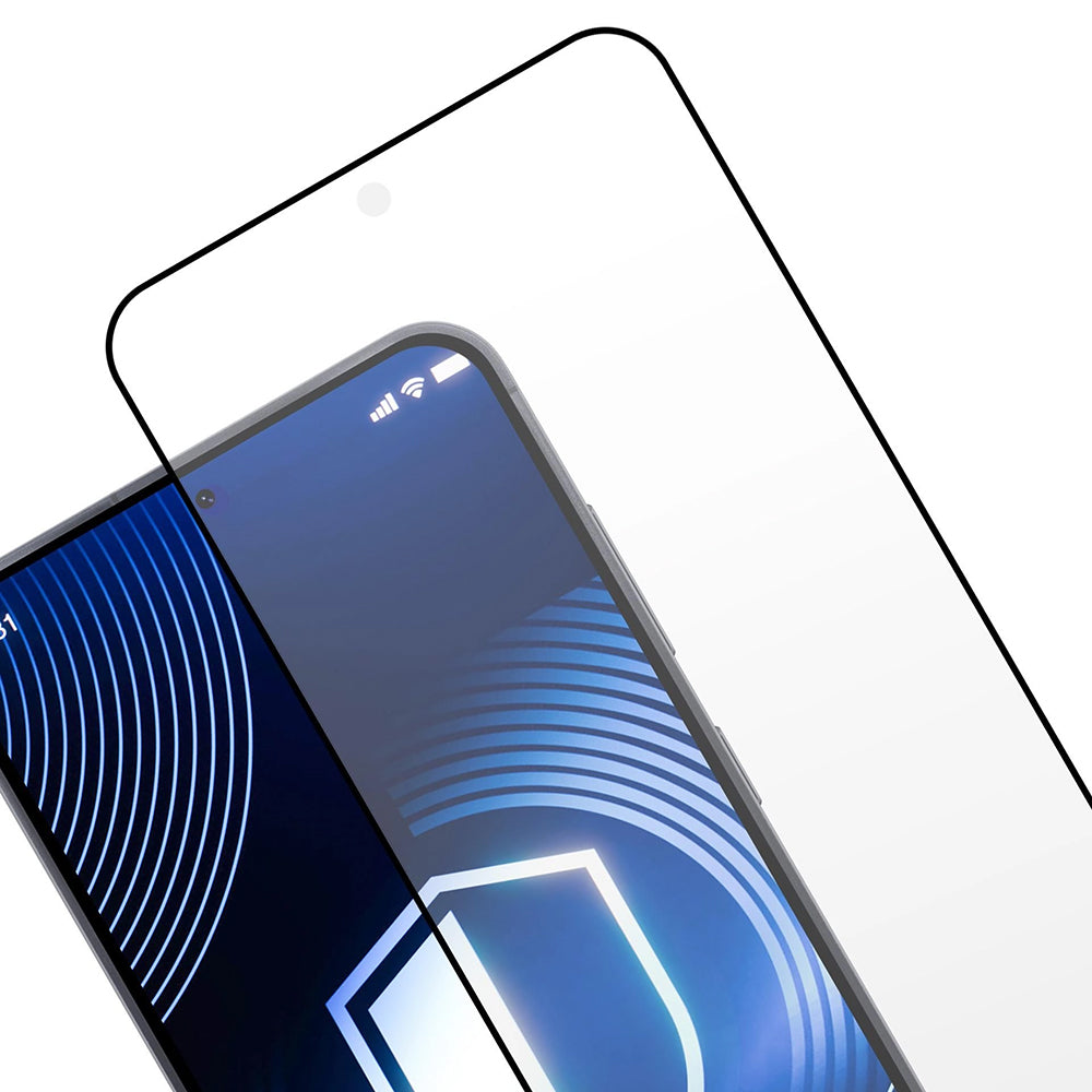 Pellicola Protettiva Schermo Matte 3MK Max per Samsung Galaxy S26 Plus S947, Vetro Temperato, Full Glue, Nera