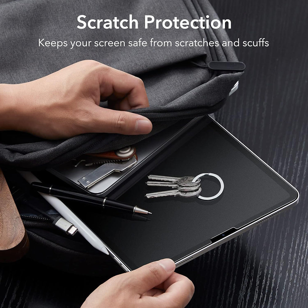 Pellicola Protettiva Schermo Matte ESR Paper Feel per Apple iPad Pro 12.9 (2022) / Pro 12.9 (2021) / Pro 12.9 (2020), Plastica, Set 2 pezzi