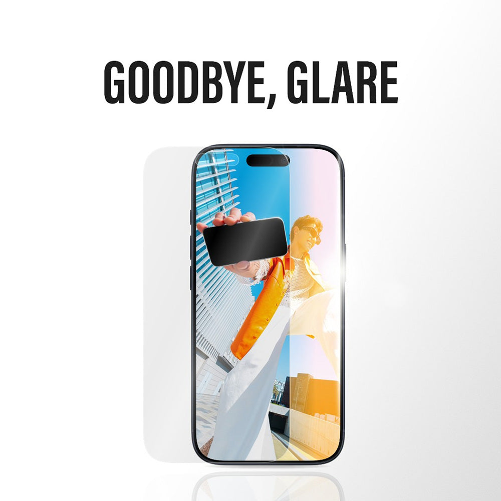 Pellicola protettiva Schermo Matte PanzerGlass Armor EasyAligner per Apple iPhone 17 Pro Max, Vetro Temperato, Full Glue