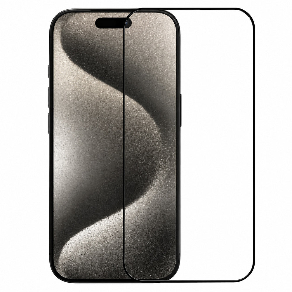 Nillkin CP+ Pro Screen Protector for Apple iPhone 15 Pro Max, Tempered Glass, Full Glue, Black