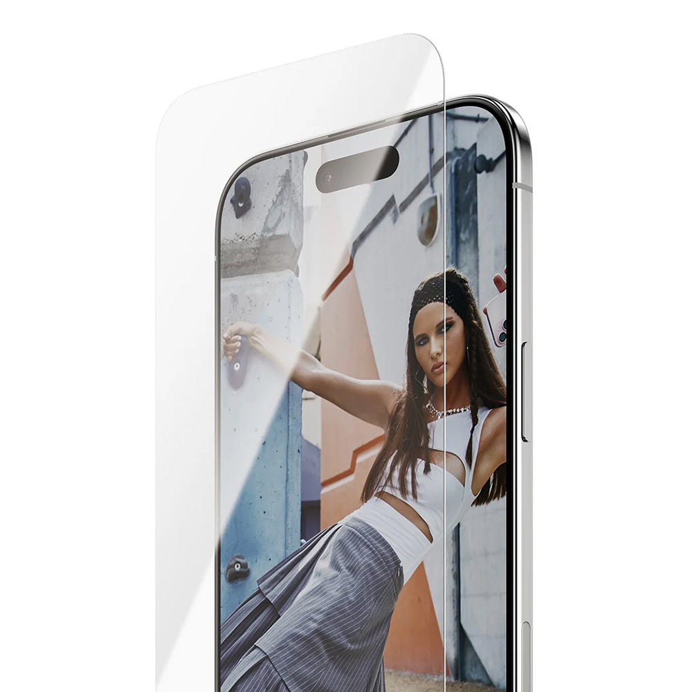 Pellicola protettiva PanzerGlass Safe. Ultra-Wide Fit EasyAligner per Apple iPhone 17 Air, Vetro Temperato, Full Glue.