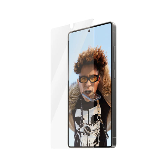 Pellicola Protettiva Schermo PanzerGlass Safe. Ultra-Wide Fit EasyAligner per Samsung Galaxy S25 Ultra S938, Vetro Temperato, Full Glue.