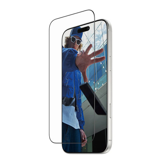 Pellicola protettiva Schermo PanzerGlass Ultra-Wide Fit Fastfit per Apple iPhone 17 Pro Max, Vetro Temperato, Full Glue, Nera