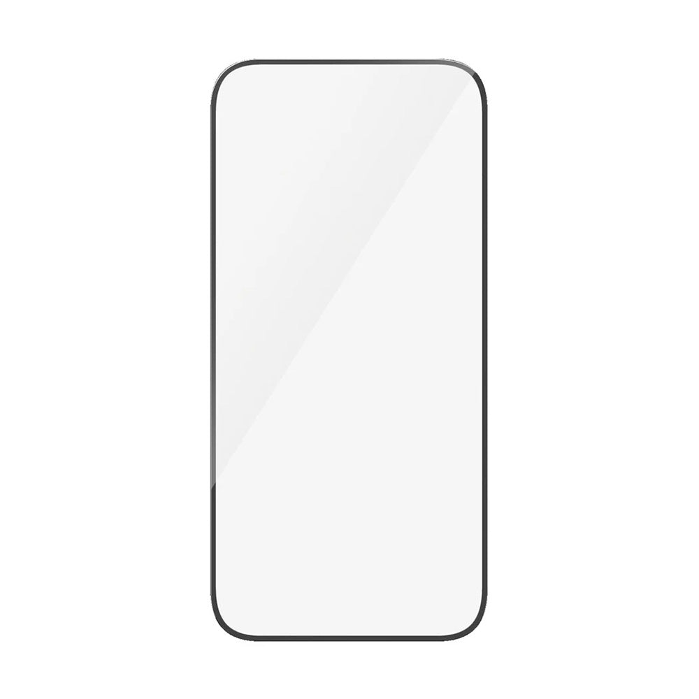 Pellicola Protettiva Schermo PanzerGlass Ultra-Wide Fit per Apple iPhone 16 / 15, Vetro Temperato, Full Glue, Nera