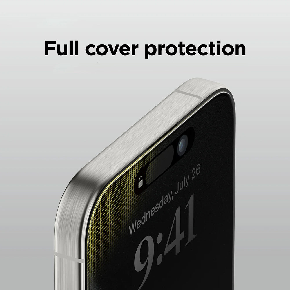 Pellicola Protettiva Schermo Privacy Anank 5X Rinforzata 180 per Apple iPhone 17, Vetro Temperato, Full Glue, 2.5D