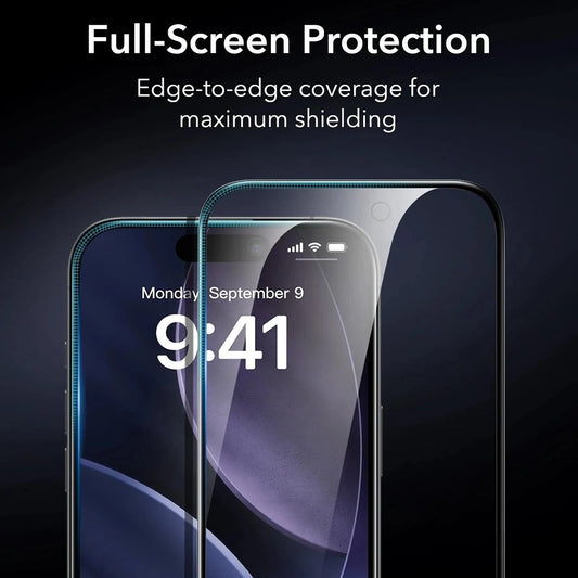 Pellicola Protettiva Privacy ESR Armorite UltraFit per Apple iPhone 17 Air, Vetro Temperato, Full Glue, Set 3 pezzi