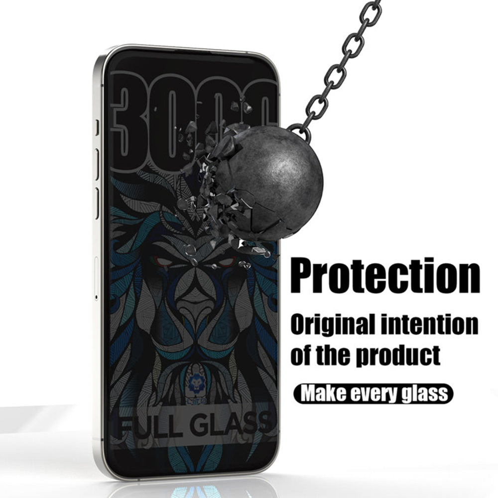 Pellicola Protettiva Schermo Privacy Lito D+ Max 300C per Apple iPhone 17 Pro, Vetro Temperato, Full Glue