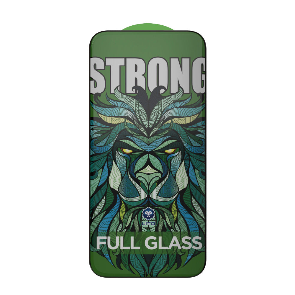 Pellicola Protettiva Schermo Privacy Lito D+ Max Strong per Apple iPhone 17 / 16 Pro, Vetro Temperato, Full Glue