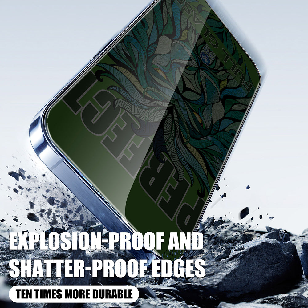 Pellicola Protettiva Schermo Privacy Lito D+ Max Strong per Apple iPhone 17 / 16 Pro, Vetro Temperato, Full Glue
