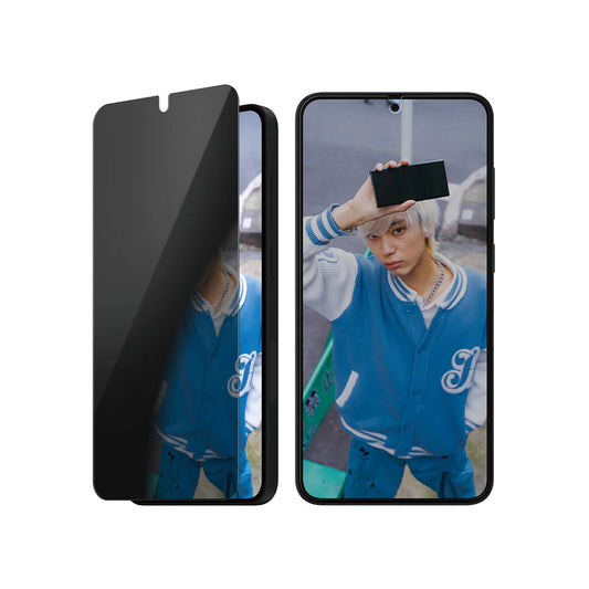 Pellicola Protettiva Schermo Privacy PanzerGlass Ultra-Wide Fit per Samsung Galaxy S25+ S936 / S24+ S926, Vetro Temperato, Full Glue