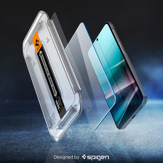 Pellicola protettiva per schermo Spigen GlastR EZ FIT HD per Samsung Galaxy A37 5G / A36 A366, Vetro temperato, Full Glue AGL11365