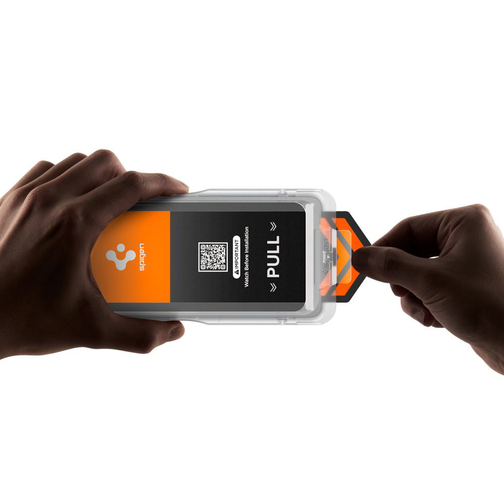 Pellicola protettiva Schermo Spigen GlastR EZ FIT Pro HD per Samsung Galaxy S26 Plus S947, Vetro Temperato, Full Glue AGL11086