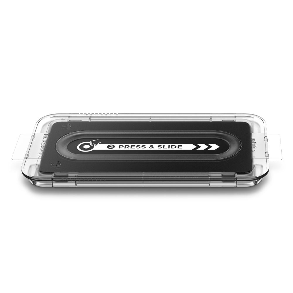 Pellicola protettiva Schermo Spigen GlastR EZ FIT Pro per Samsung Galaxy S25 Edge S937, Vetro Temperato, Full Glue