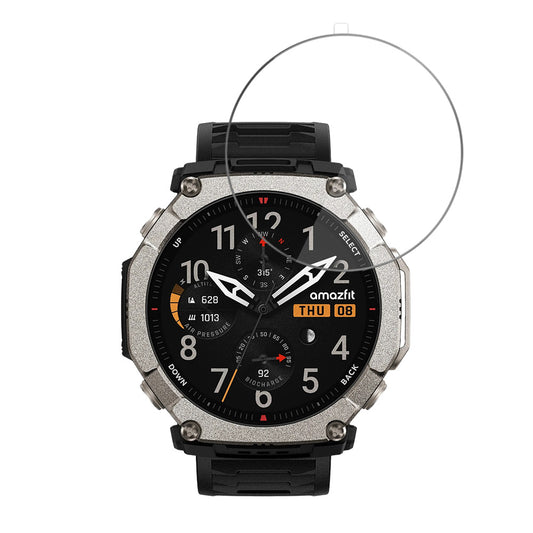 Pellicola protettiva Schermo Techsuit Nano Flex per Amazfit T-Rex Ultra 2, Plastica, Set 2 pezzi, Nera