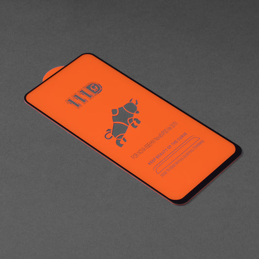 Pellicola protettiva per schermo Techsuit per Huawei P40 lite 4G / P20 lite (2019), Vetro temperato, Full Glue, 111D, Nero