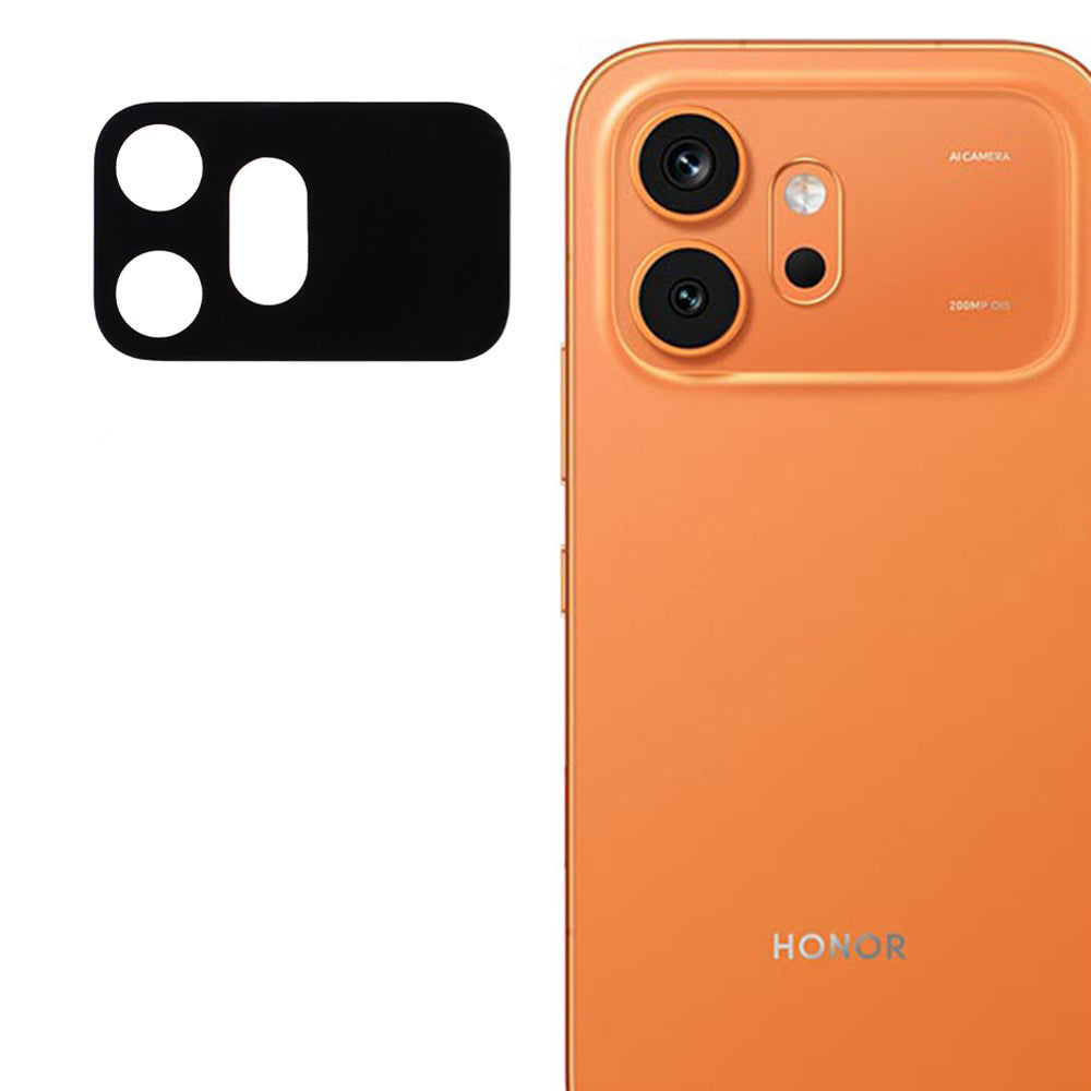 Pellicola protettiva Techsuit per Honor 600, Vetro Temperato, Nero