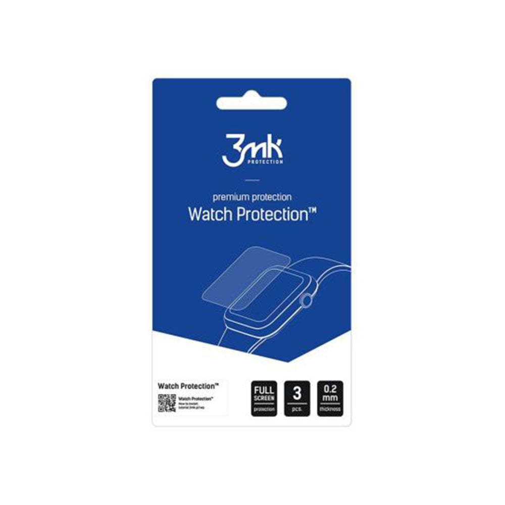 Pellicola Protettiva 3MK Arc per Huawei Band 11, Set 3 pezzi, Plastica