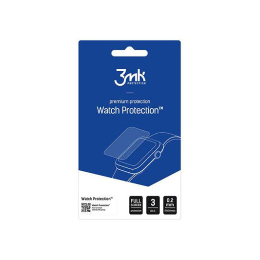 Pellicola Protettiva 3MK Arc per Xiaomi Watch 5, Set 3 pezzi, Plastica