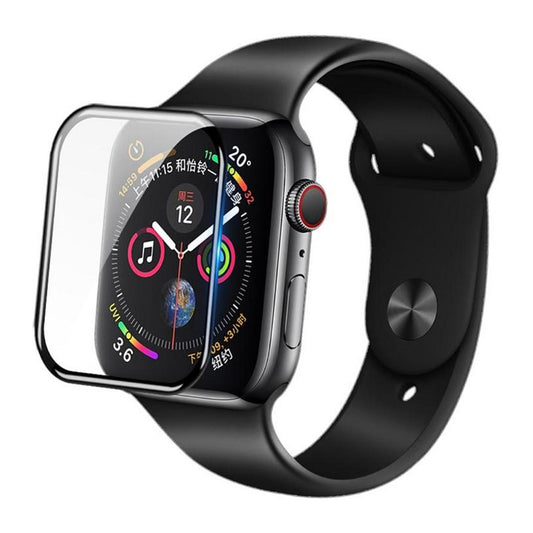 Pellicola Protettiva Blueo High Molecule per Apple Watch 10 46mm Series, Vetro Temperato, Nero