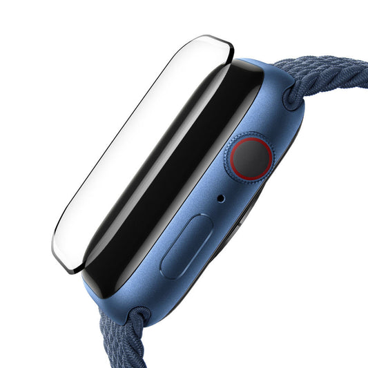 Pellicola Protettiva Blueo High Molecule per Apple Watch 40mm Series, Vetro Temperato, Nero