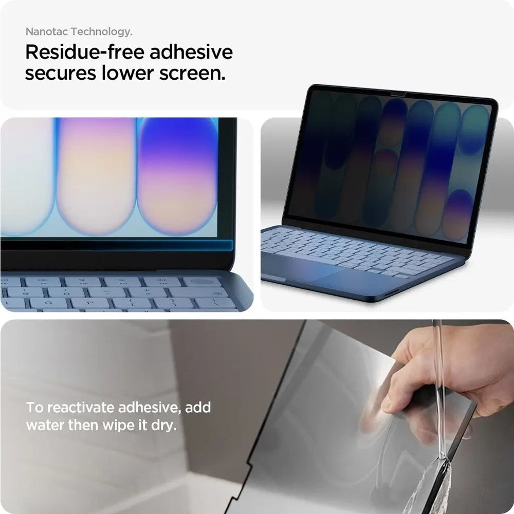 Pellicola Protettiva Schermo Privacy Spigen Safe View Magnetic per Apple MacBook Neo 13 pollici, Plastica AFL11670