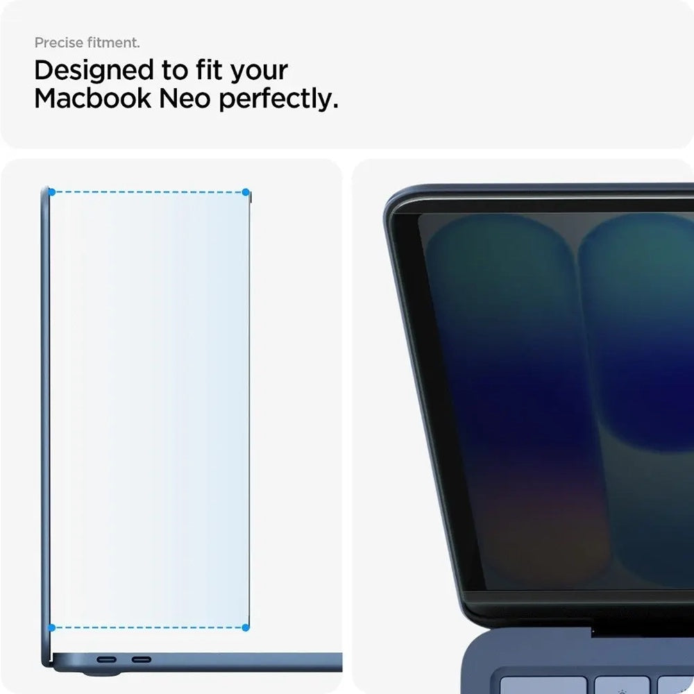 Pellicola Protettiva Schermo Privacy Spigen Safe View Magnetic per Apple MacBook Neo 13 pollici, Plastica AFL11670
