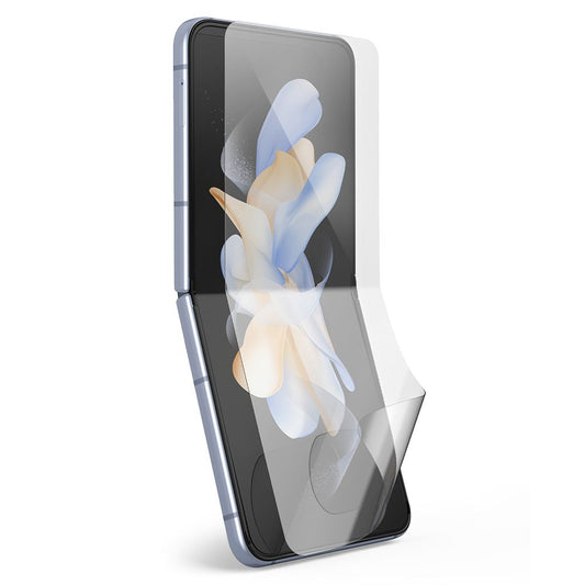 Pellicola Protettiva Interna Schermo Ringke Dual Easy per Samsung Galaxy Z Flip4 F721, Plastica, Set 2 pezzi