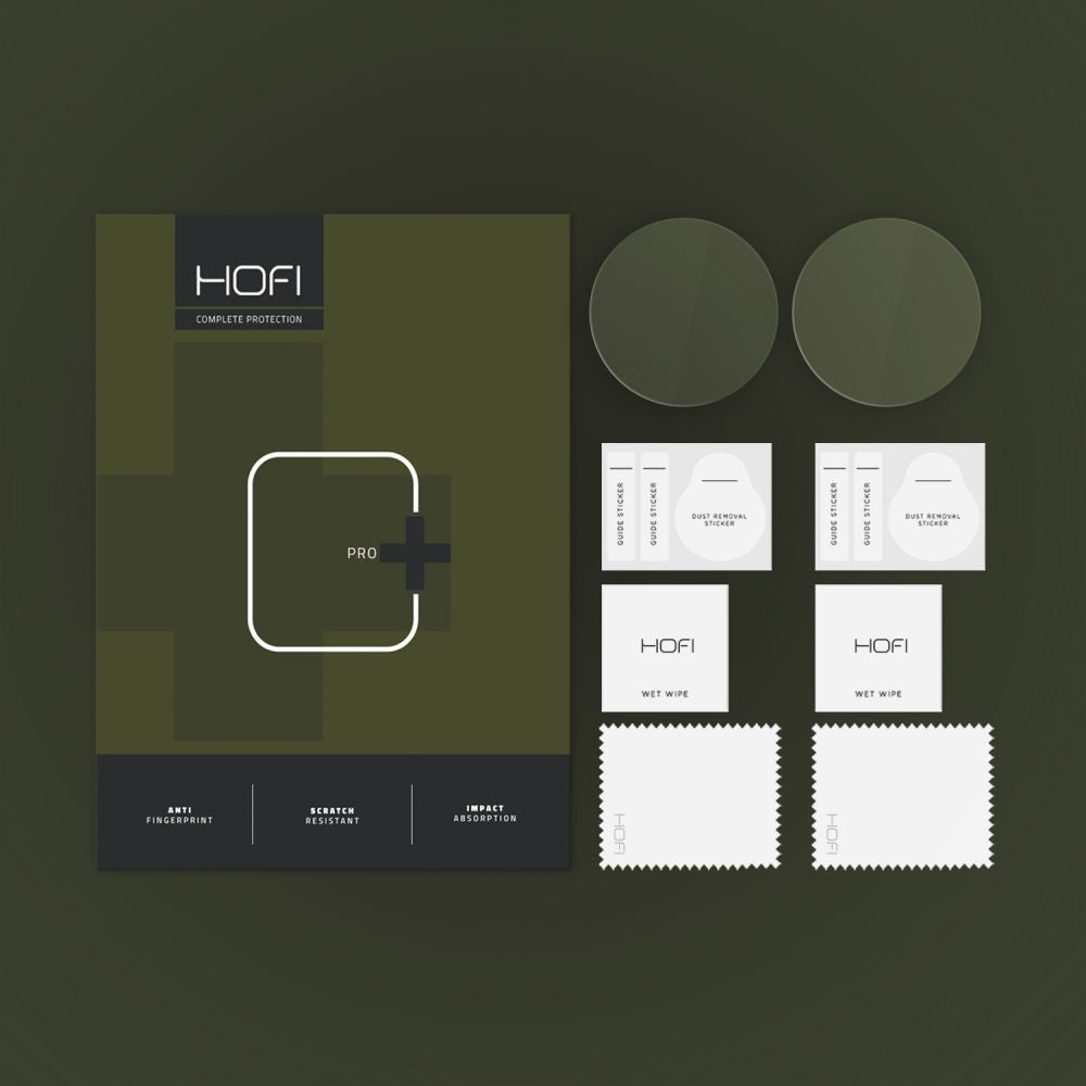 Pellicola Protettiva HOFI Glass PRO+ per Huawei Watch GT 5 41mm, Set 2 pezzi, Vetro Temperato