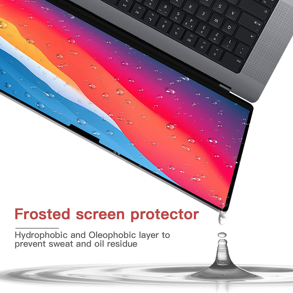 Pellicola Protettiva Schermo Opaca Anti Luce Blu Techsuit VisionProX per Apple MacBook Pro 14 pollici (2024), Plastica