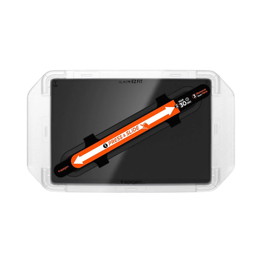Spigen GlastR EZ FIT Anti-Glare FC Screen Protector for Tesla Y (2026 / 2025) / 3 (2026 / 2025 / 2024) Navigation Display, Tempered Glass AGL07152