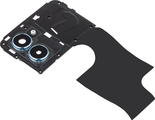 Vetro Fotocamera Posteriore - Flash - Cornice Interna HMD Pulse Pro, con Cornice, Argento, Service Pack 286954408