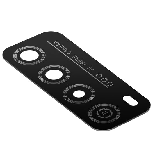 Vetro della fotocamera posteriore Huawei Enjoy 20 SE, nero