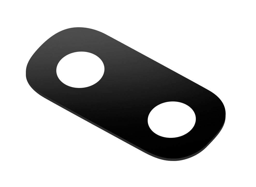 Vetro Fotocamera Posteriore Samsung Galaxy A10 A105, Nero