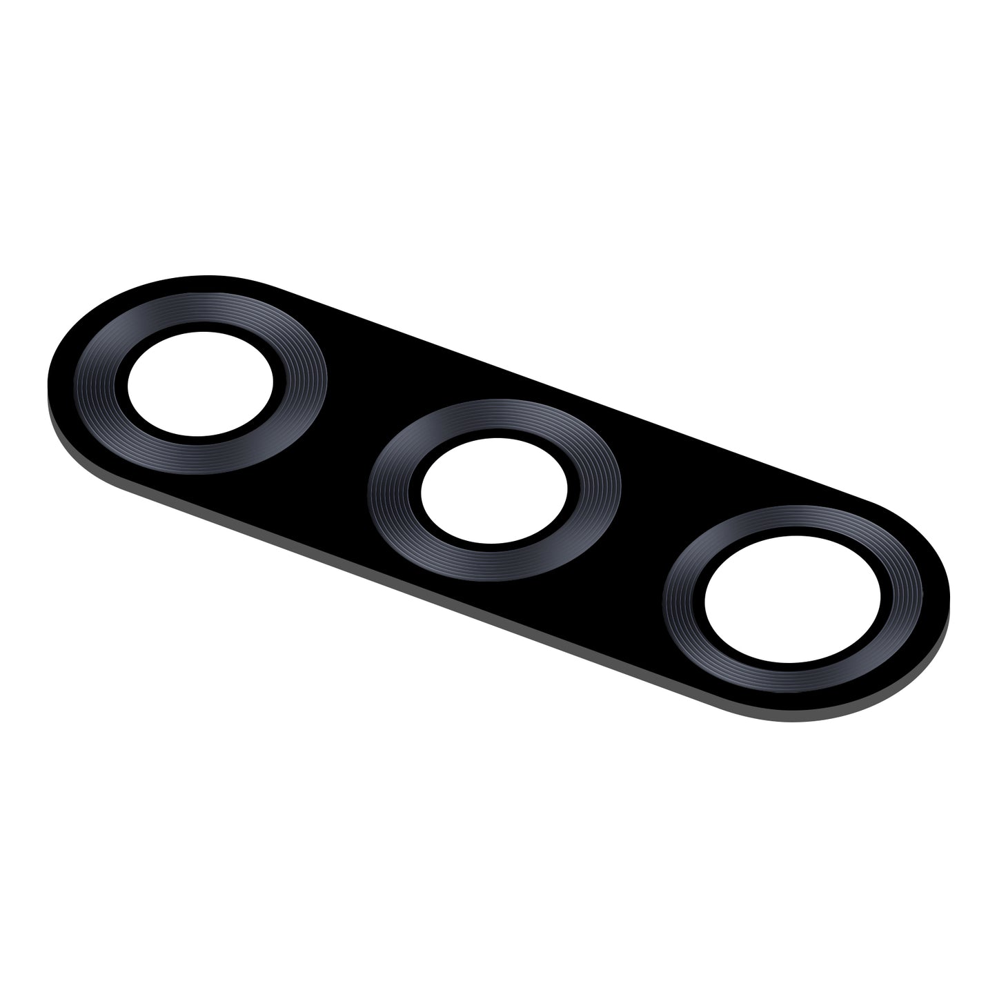 Camera Glass Back Samsung Galaxy A11 A115, Black