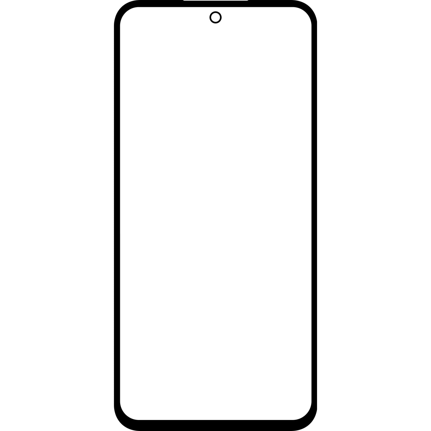 Vetro Schermo + OCA Forward Shield per Samsung Galaxy S23 FE S711, Nero