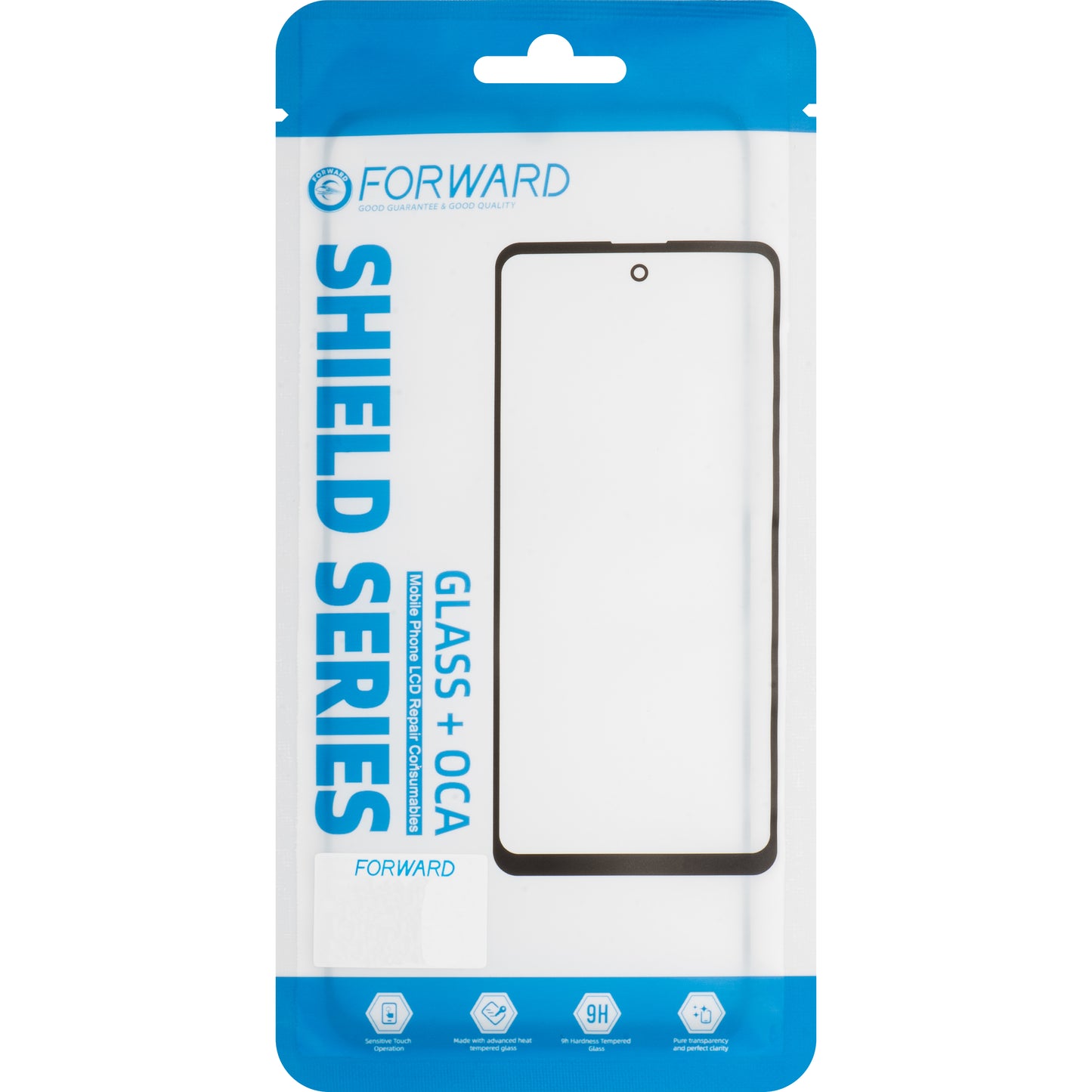 Vetro Schermo + OCA Forward Shield per Samsung Galaxy S24 S921, Nero